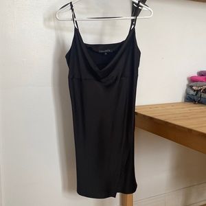 Dynamite satin mini slip dress